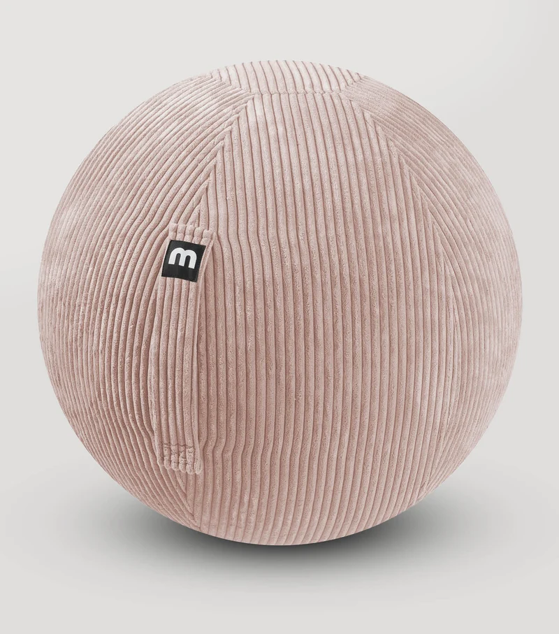 Sitzball auch mit Cordbezug 'Der Runde'