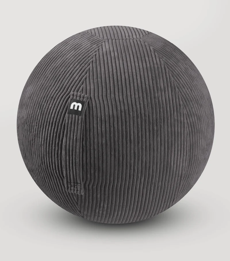 Sitzball auch mit Cordbezug 'Der Runde'