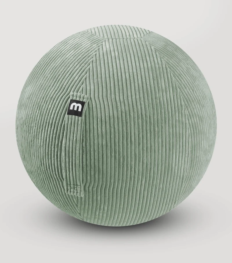 Sitzball auch mit Cordbezug 'Der Runde'