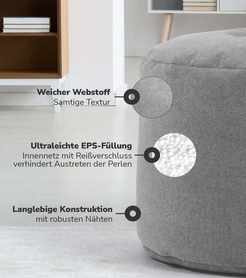 Indoor Pouf 'Der Ruhepouf'