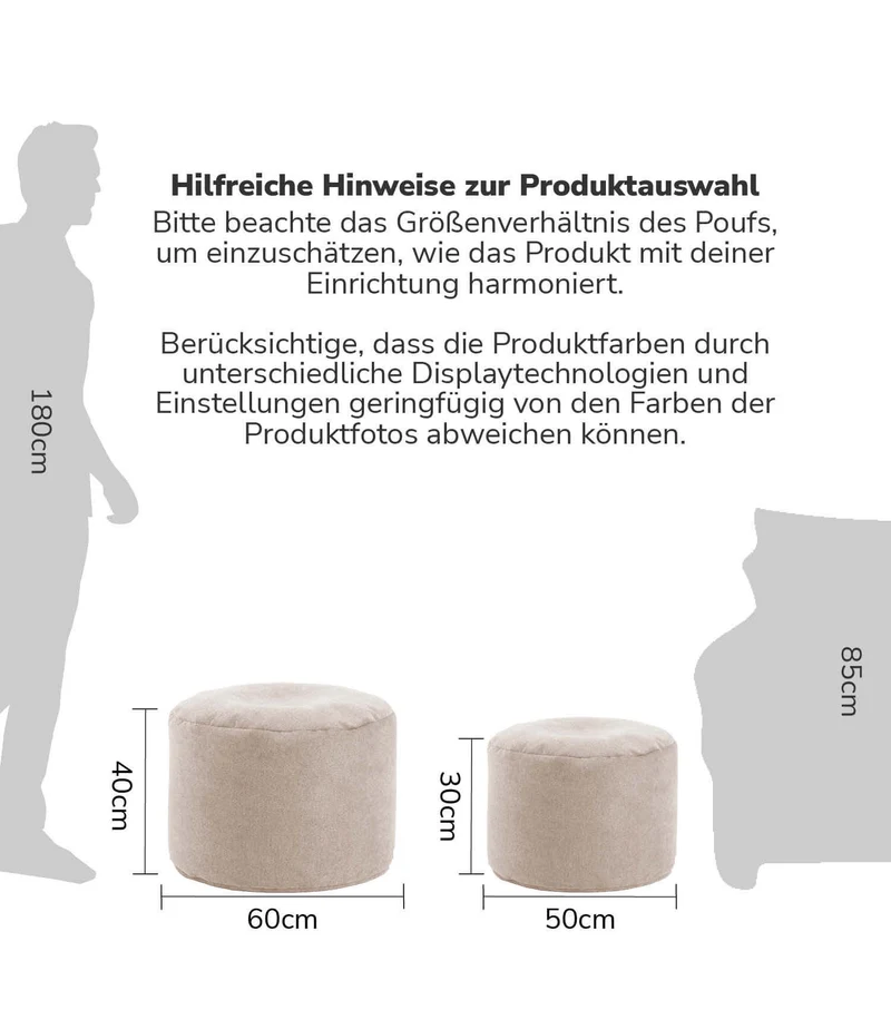 Indoor Pouf 'Der Ruhepouf'