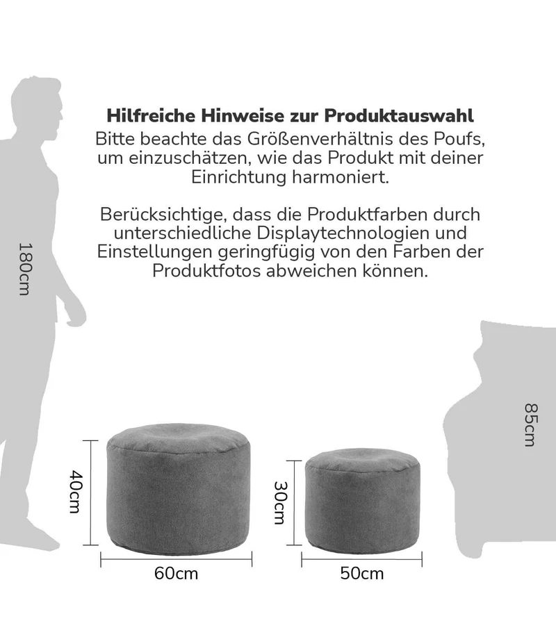 Indoor Pouf 'Der Ruhepouf'