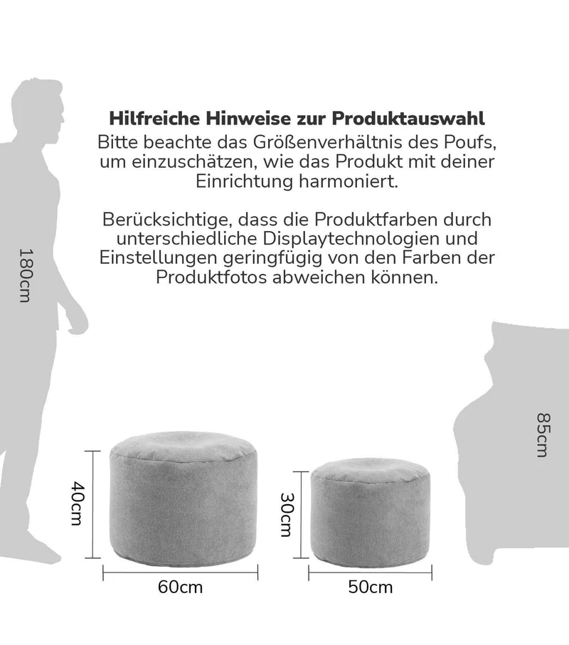 Indoor Pouf 'Der Ruhepouf'
