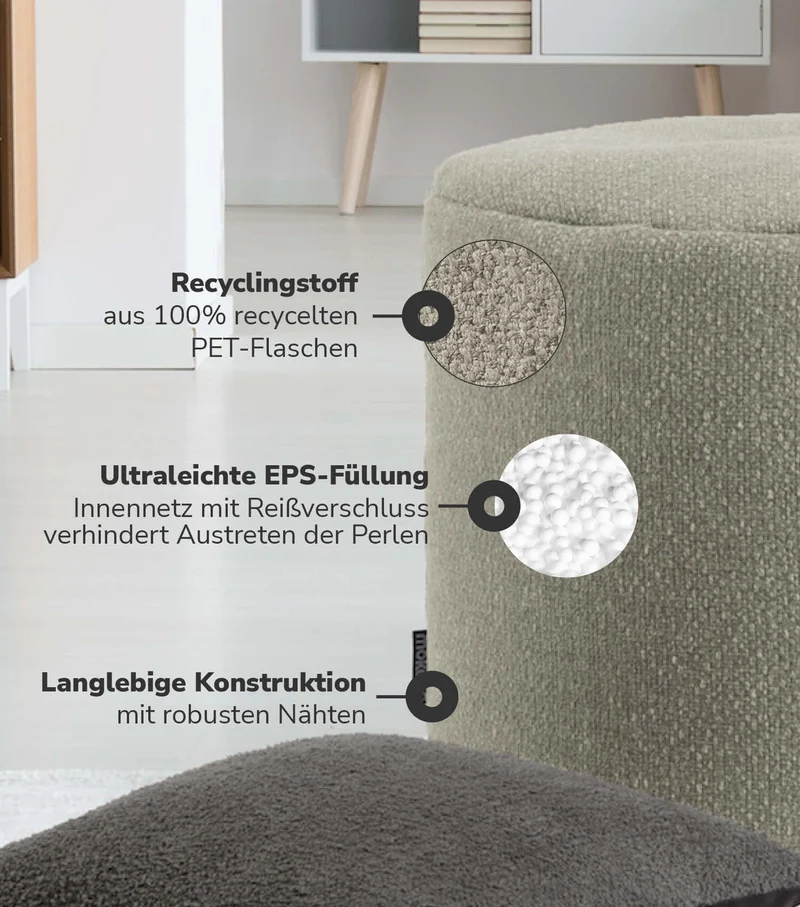 Indoor Pouf 'Der Ruhepouf'