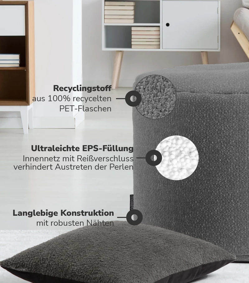 Indoor Pouf 'Der Ruhepouf'
