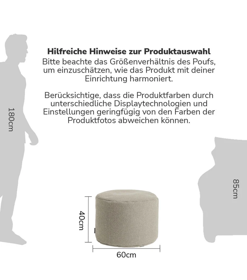 Indoor Pouf 'Der Ruhepouf'