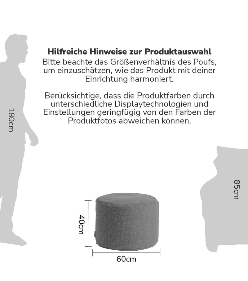 Indoor Pouf 'Der Ruhepouf'