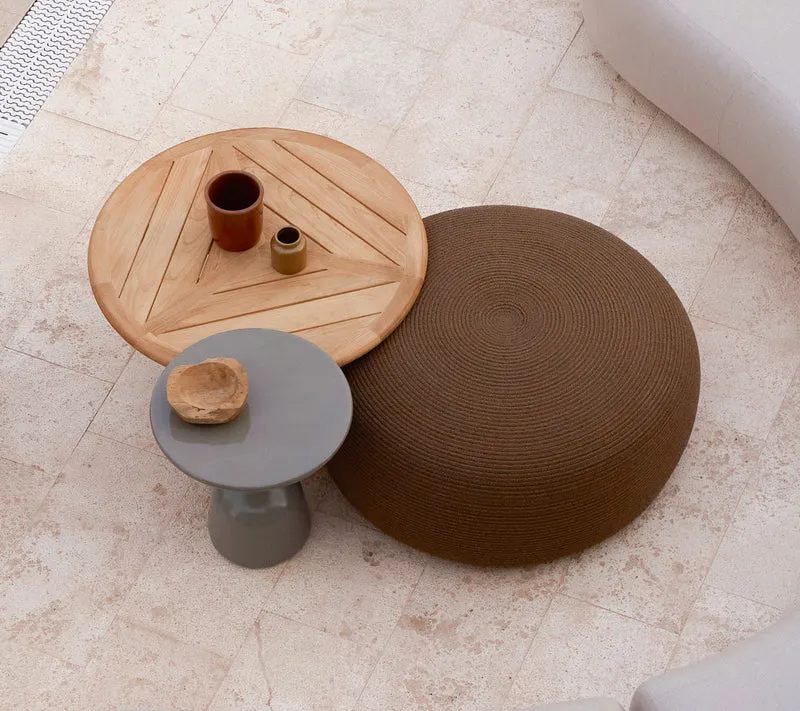 Circle footstool extra large