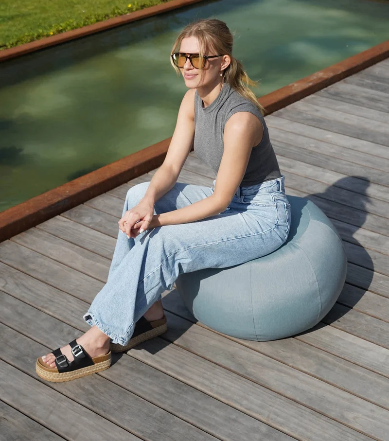 Outdoor Pouf 'Der Kugelige'