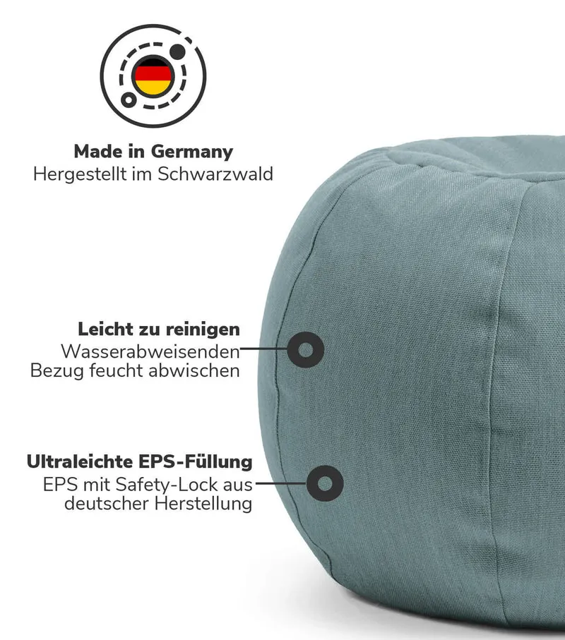 Outdoor Pouf 'Der Kugelige'