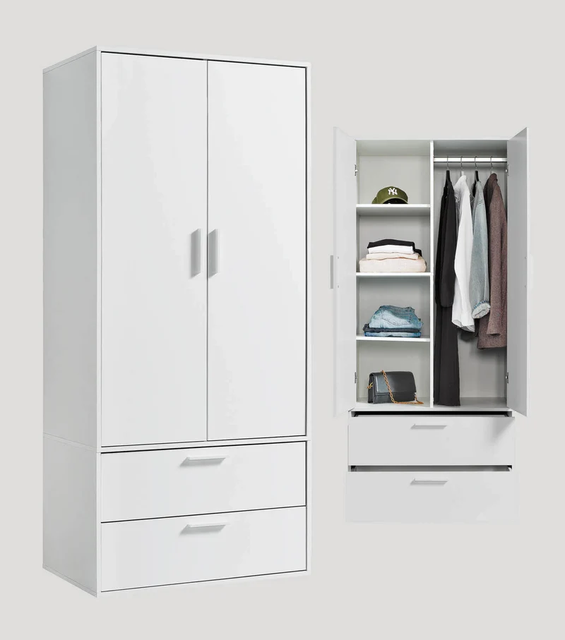 Kleiderschrank 'Der Kleiderheld'
