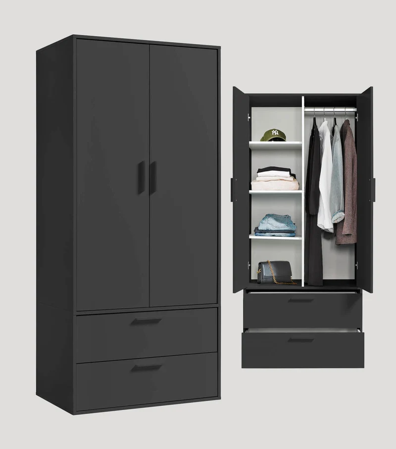 Kleiderschrank 'Der Kleiderheld'