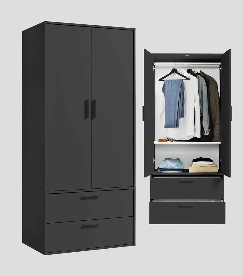 Kleiderschrank 'Der Kleiderheld'