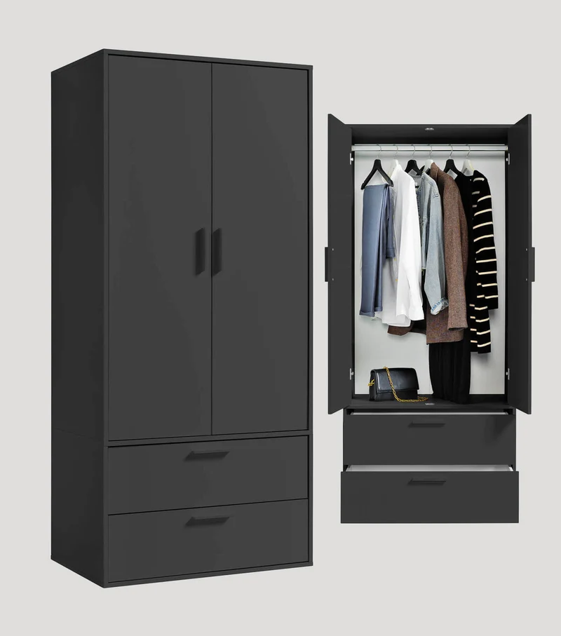 Kleiderschrank 'Der Kleiderheld'