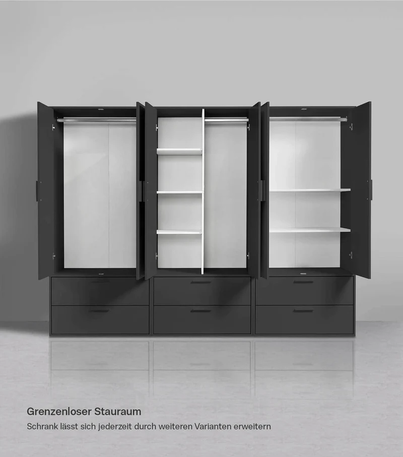 Kleiderschrank 'Der Kleiderheld'