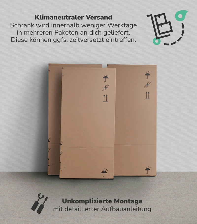 Kleiderschrank 'Der Kleiderheld'