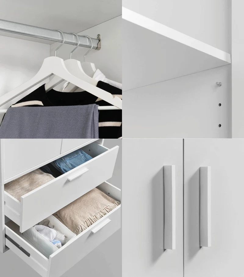 Kleiderschrank 'Der Kleiderheld'