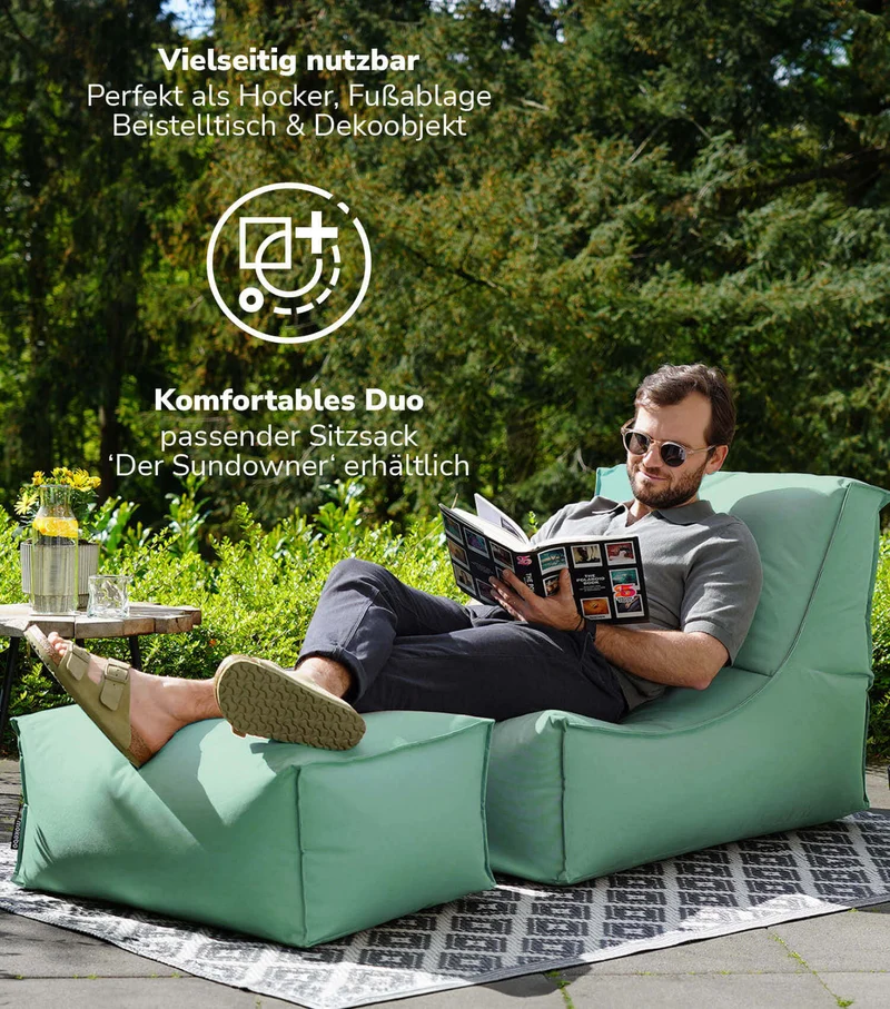 Outdoor Pouf 'Der Ruhepouf'