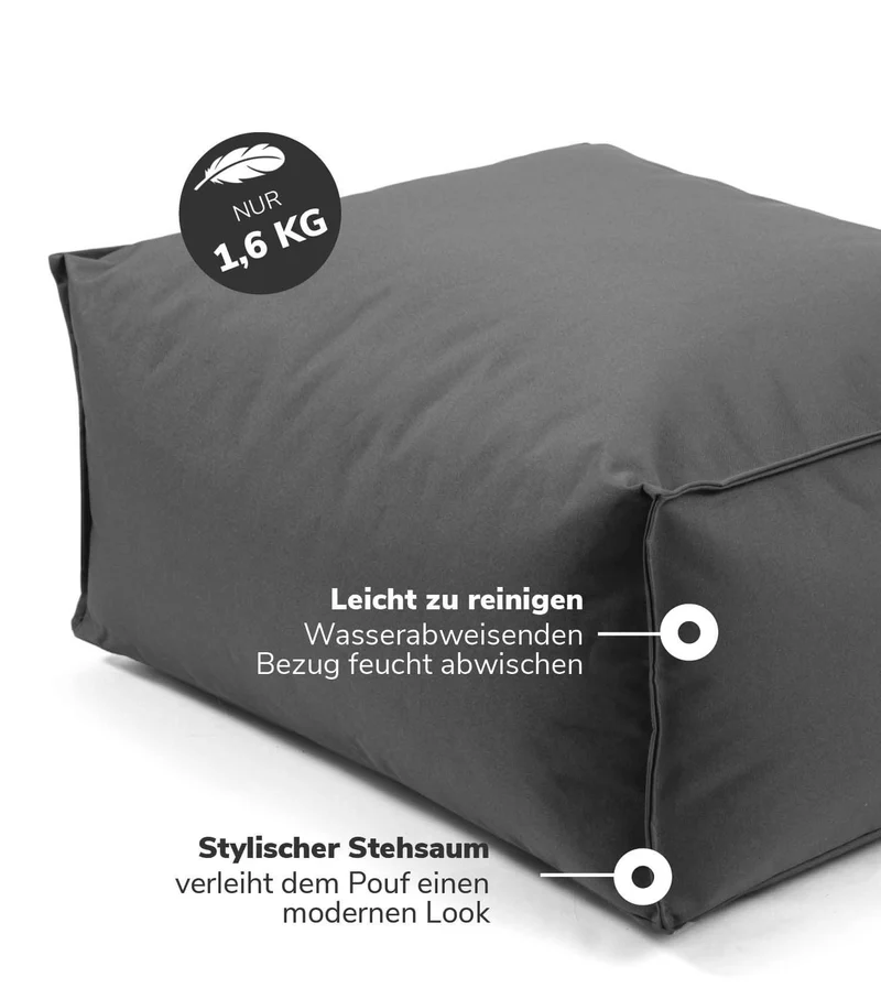 Outdoor Pouf 'Der Ruhepouf'