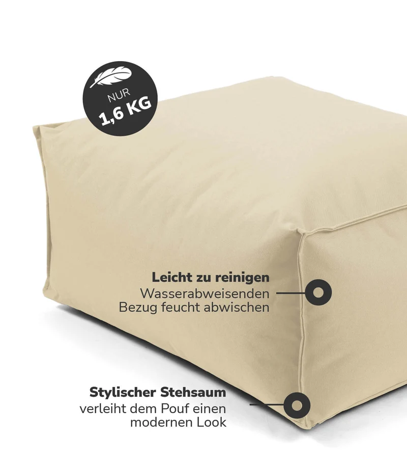 Outdoor Pouf 'Der Ruhepouf'