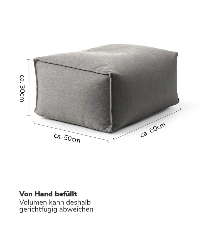 Outdoor Pouf 'Der Ruhepouf'