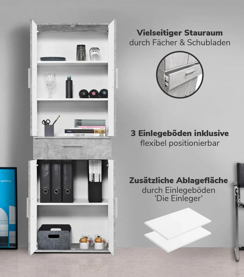 Mehrzweckschrank 'Der Praktische'