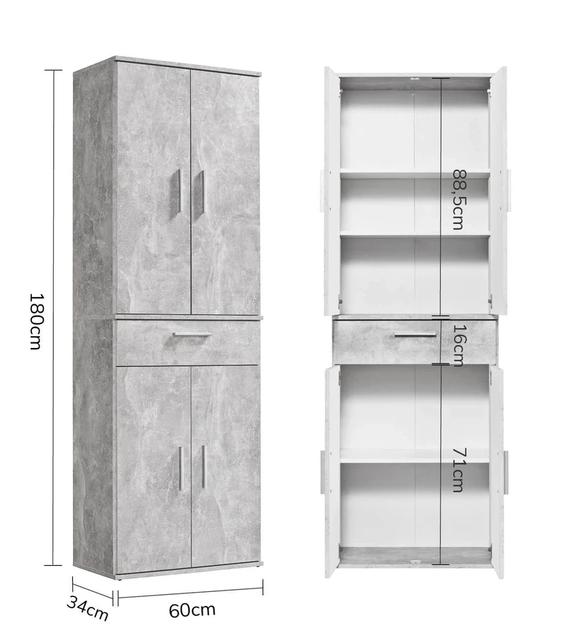 Mehrzweckschrank 'Der Praktische'