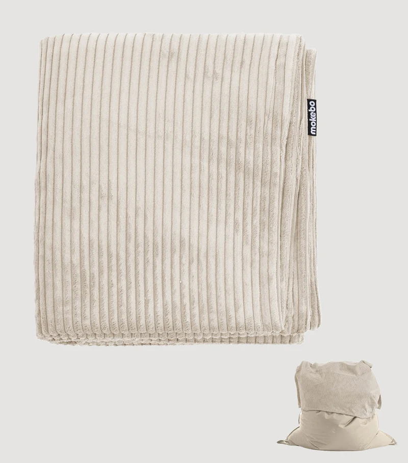 Sitzsack Bezug aus Cord 'Das Kuschelcover'
