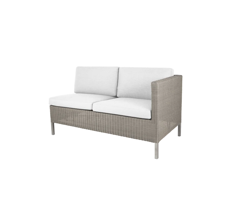 Connect dining lounge 2-seater sofa, left module