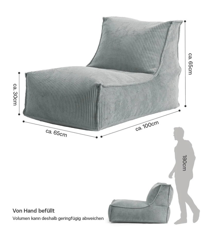 Cord Sitzsack 'Doze'