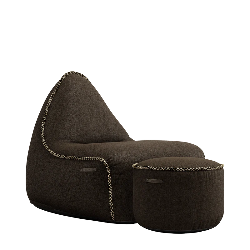 Medley Lounge Chair & Pouf