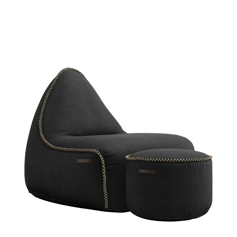 Medley Lounge Chair & Pouf