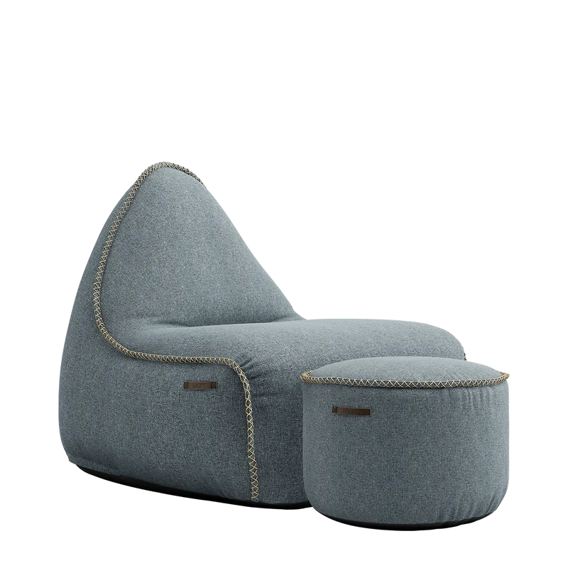 Medley Lounge Chair & Pouf
