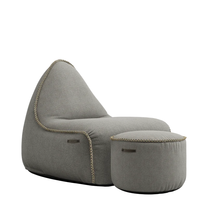 Medley Lounge Chair & Pouf