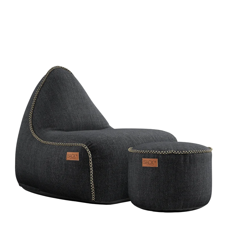 Cobana Lounge Chair & Pouf