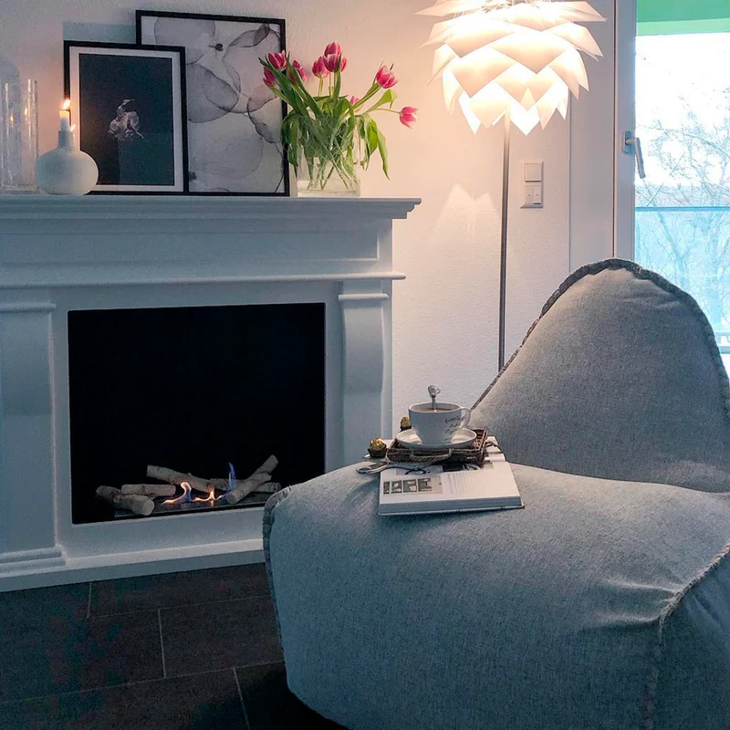 Cobana Lounge Chair & Pouf