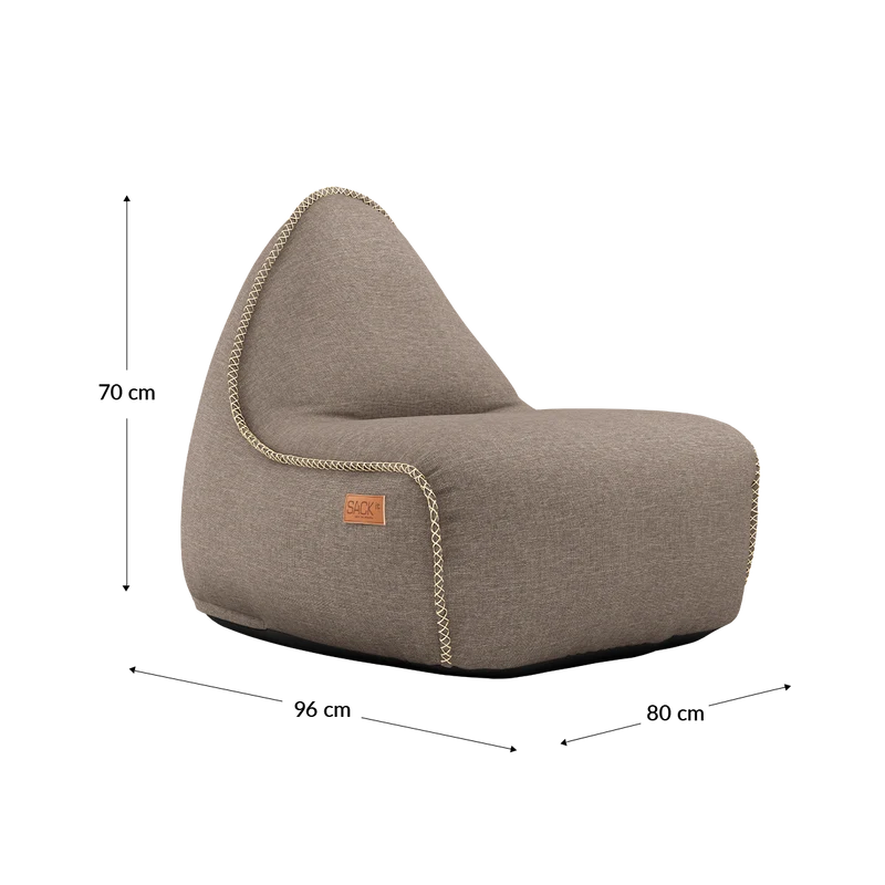 Cobana Lounge Chair & Pouf