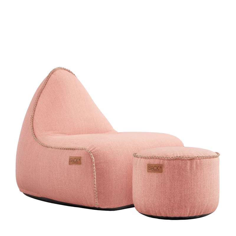 Cobana Lounge Chair & Pouf