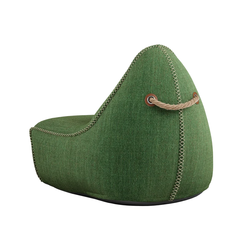 Cobana Lounge Chair & Pouf
