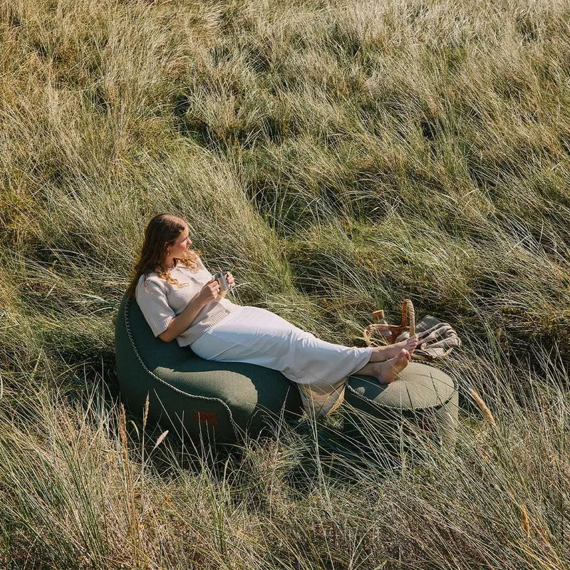 Cobana Lounge Chair & Pouf