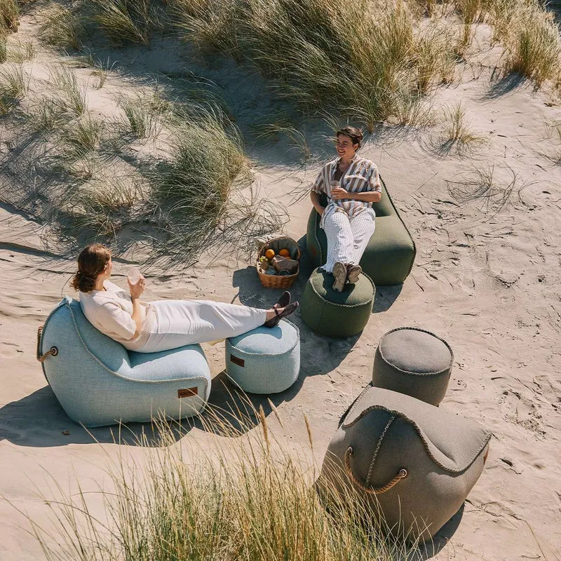 Cobana Lounge Chair & Pouf