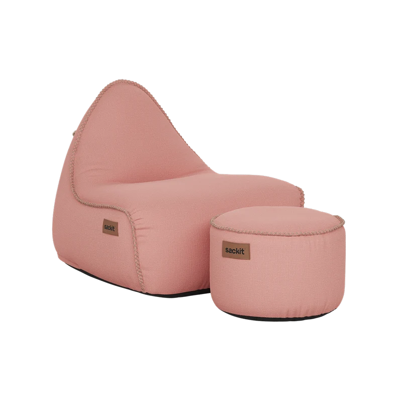 Cobana Lounge Chair & Pouf