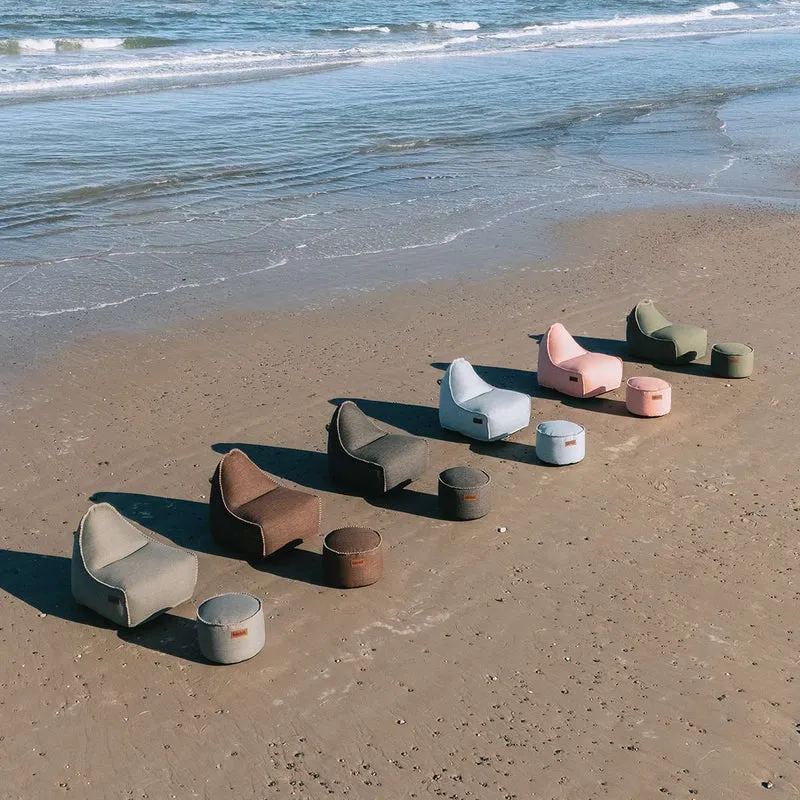 Cobana Lounge Chair & Pouf