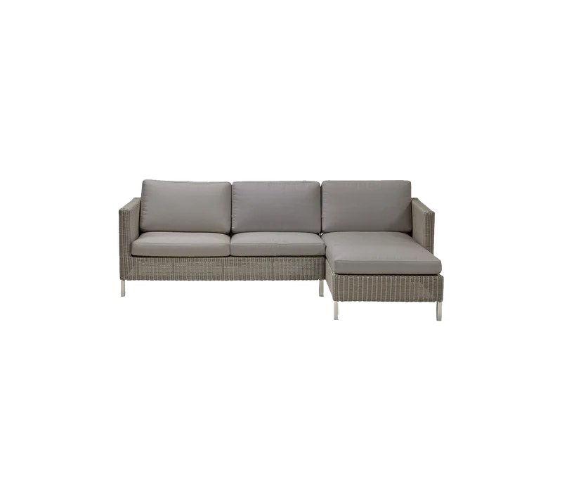 Connect modular lounge sofa with chaise longue