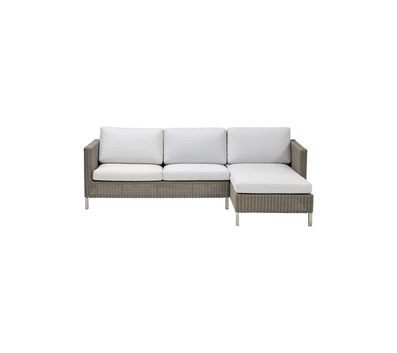 Connect modular lounge sofa with chaise longue