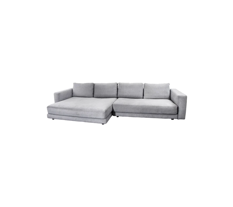 Scale 2-seater sofa w/double daybed and armrest