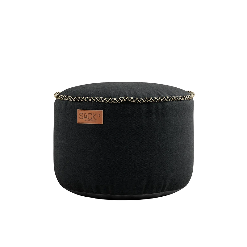 Canvas Pouf