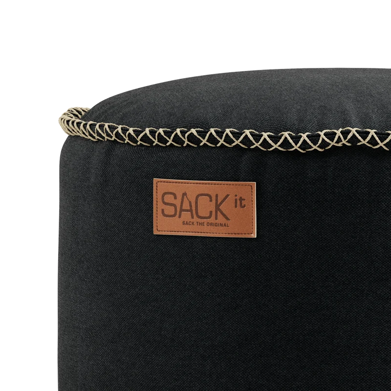 Canvas Pouf