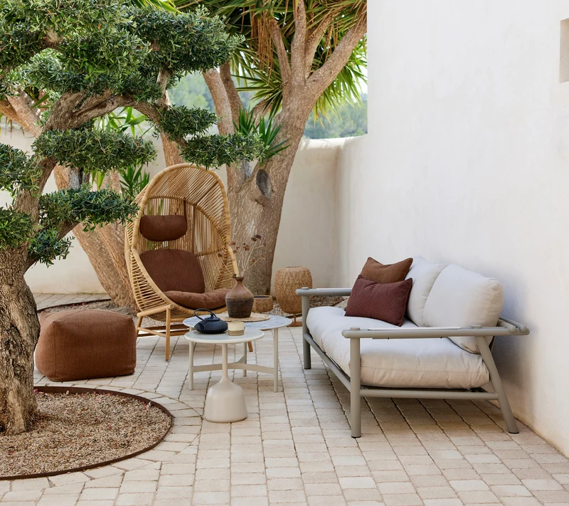 Sticks 2-seater sofa