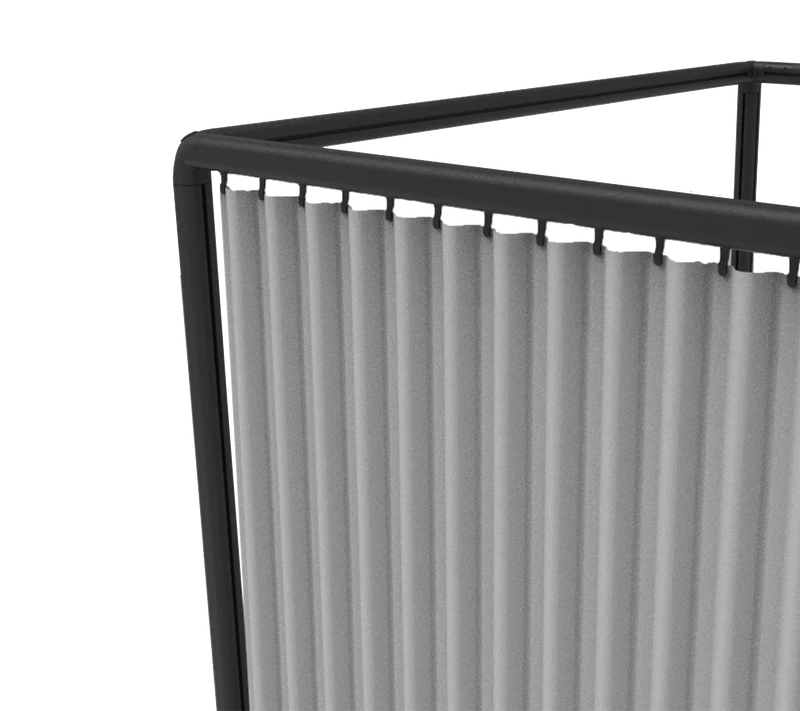 Laze cabana side curtain